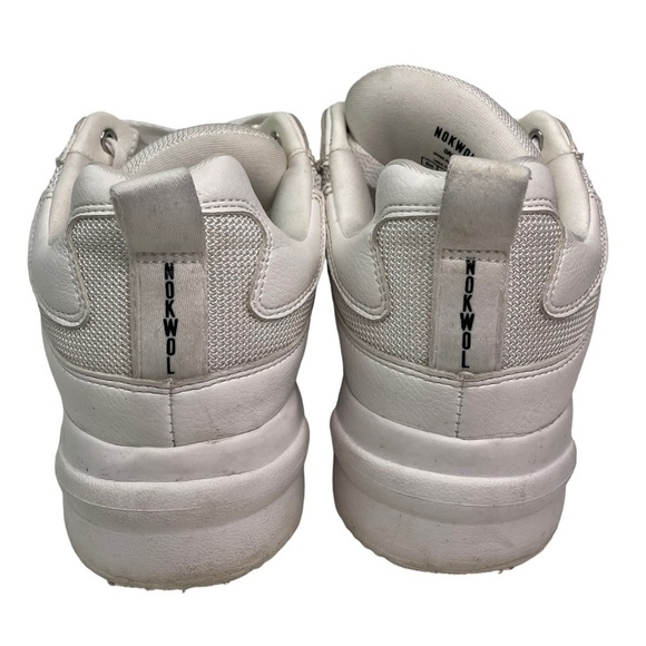 Nokwol Grind Women’s White Sneakers - Picture 5 of 8